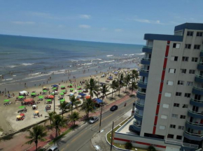 Apto com linda vista para o mar e piscina